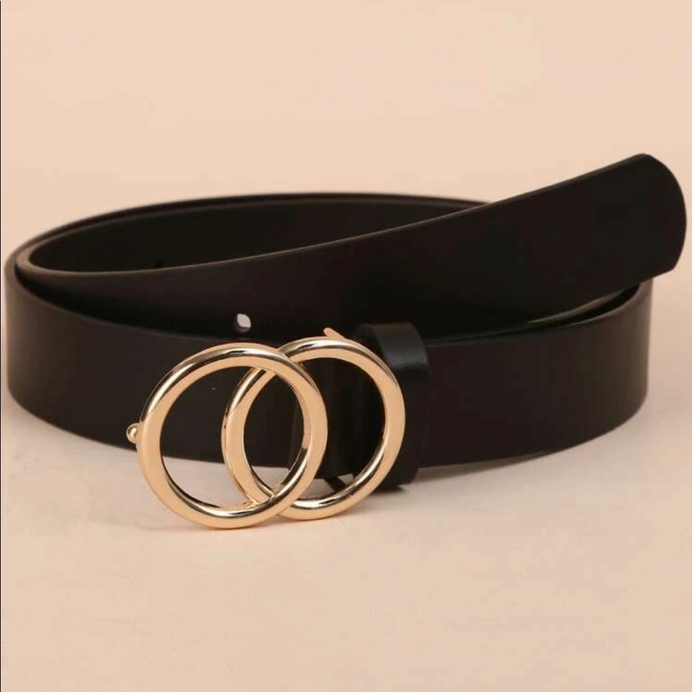 Double O-ring buckle belt